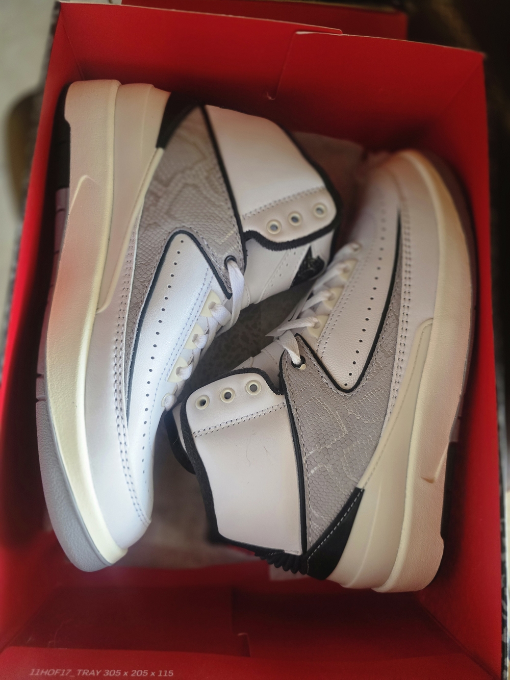 Jordan Kids White and Black Retro Basketball Sneakers